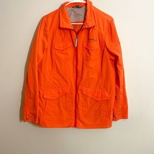 Spring light Jacket Eddie Bauer Travex Orange/Coral Size Large